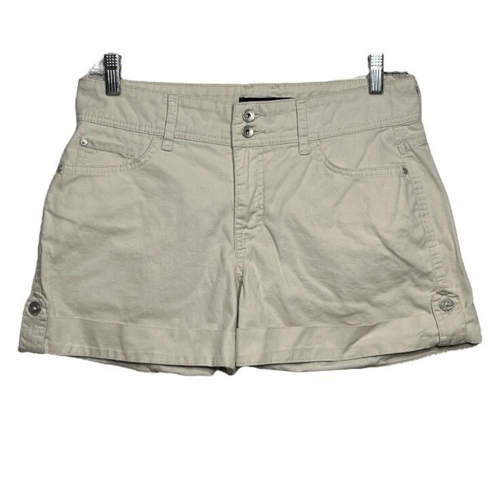 Nine West Womens‎ Beige Roll Cuff Shorts Women's Size 6 Casual Summer Beach